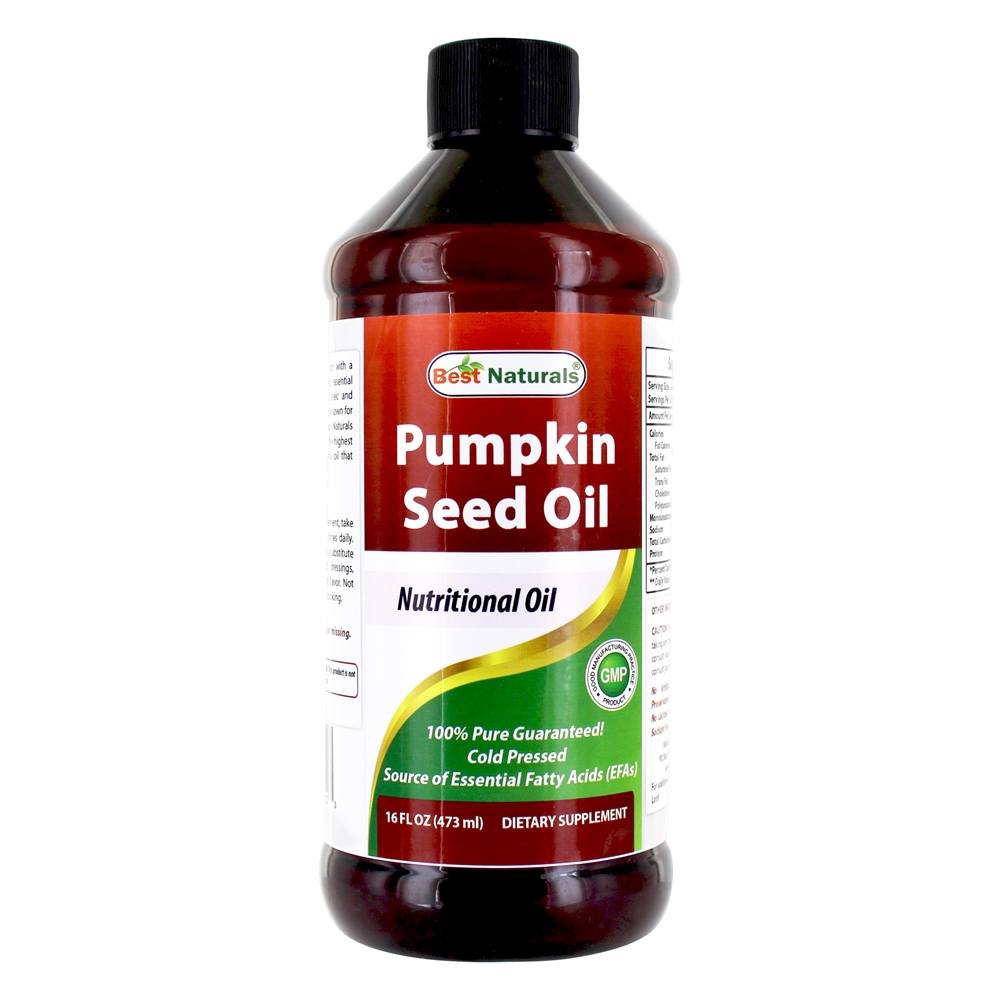 Óleo Nutritivo de Semente de Abóbora - 16 fl. oz. Best Naturals