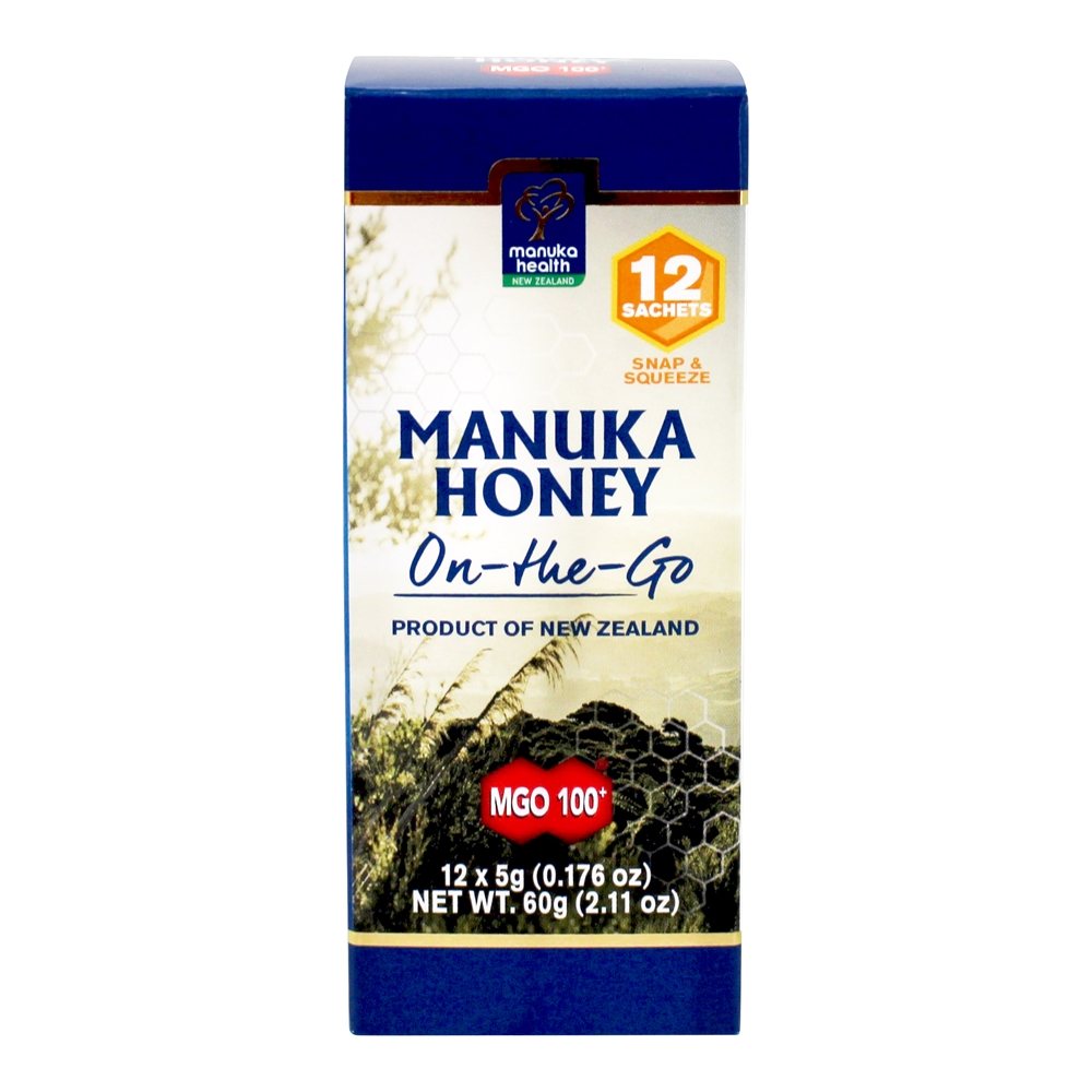 Manuka Honey On-The-Go MGO 100 + - 12 Saquinho (s) Manuka Health