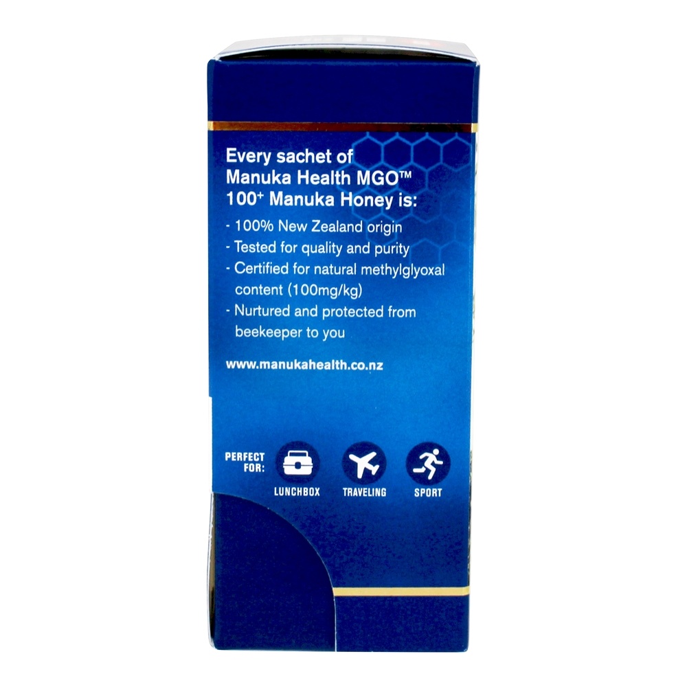 Manuka Honey On-The-Go MGO 100 + - 12 Saquinho (s) Manuka Health - Imagem 4