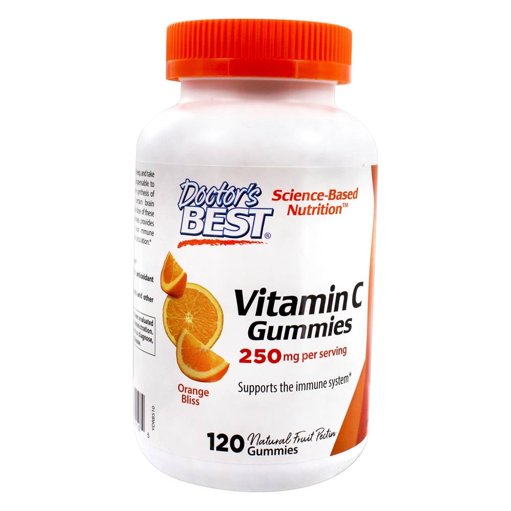 Vitamina C Gummies Bliss Laranja 250 mg . - 120 Gummies Doctor's Best