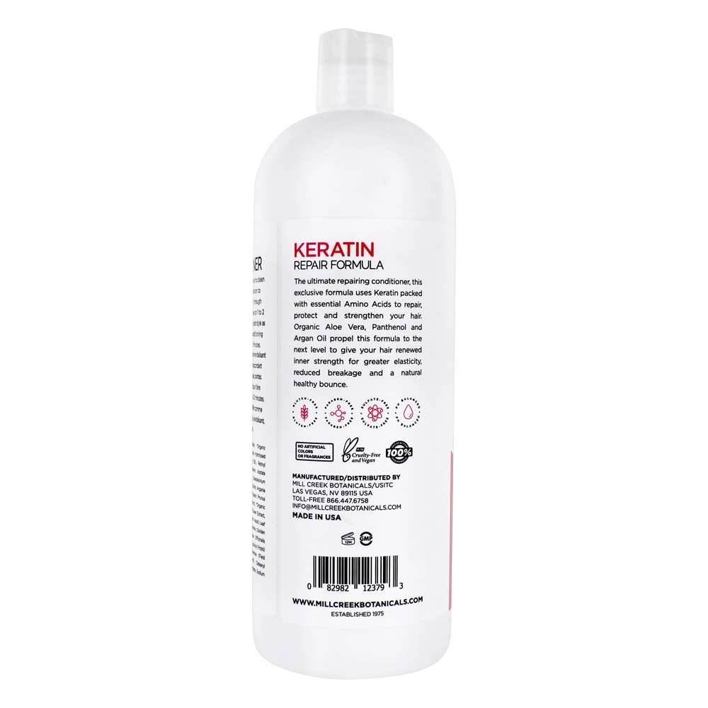 Condicionador de fórmula de reparação de queratina - 32 fl. oz. Mill Creek Botanicals - Imagem 3