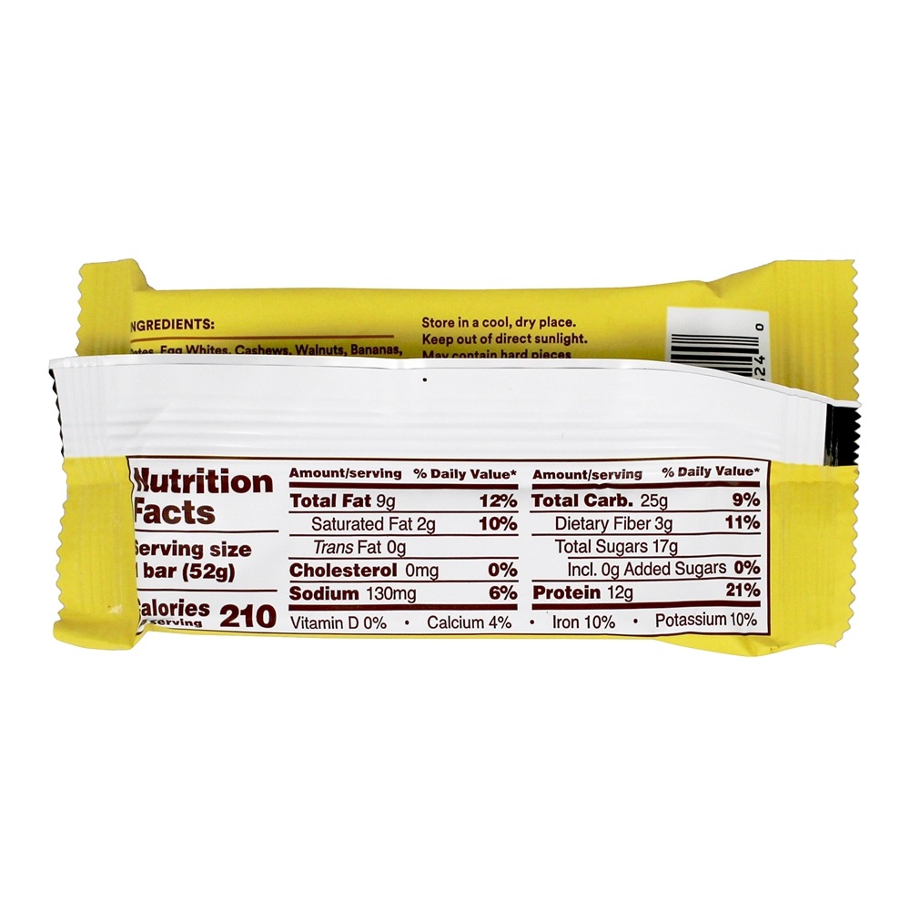Proteína Bar Banana Noz De Chocolate - 1.83 oz. RXBAR - Imagem 3
