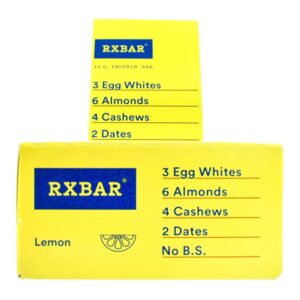 Comprar caixa de proteína bar lemon - 12 barras rxbar preço no brasil barras de proteínas nutrição esportiva suplemento importado loja 5 online promoção -