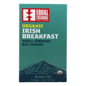 Comprar café da manhã irlandês de chá preto orgânico - 20 saquinhos de chá equal exchange preço no brasil chá preto chás e café suplemento importado loja 105 online promoção -