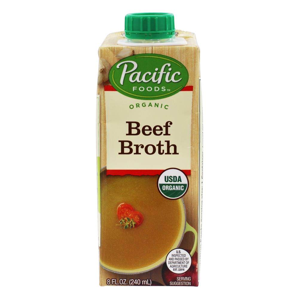 Caldo de carne orgânica - 8 fl. oz. Pacific Foods