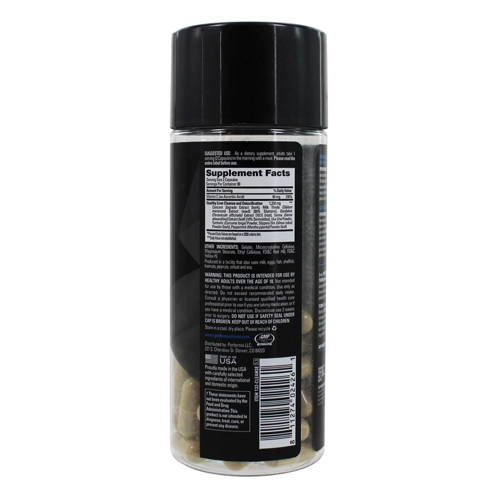 SST Cleanse Non-Stimulant Detoxifier Formula - Cápsulas 60 Performix - Imagem 2