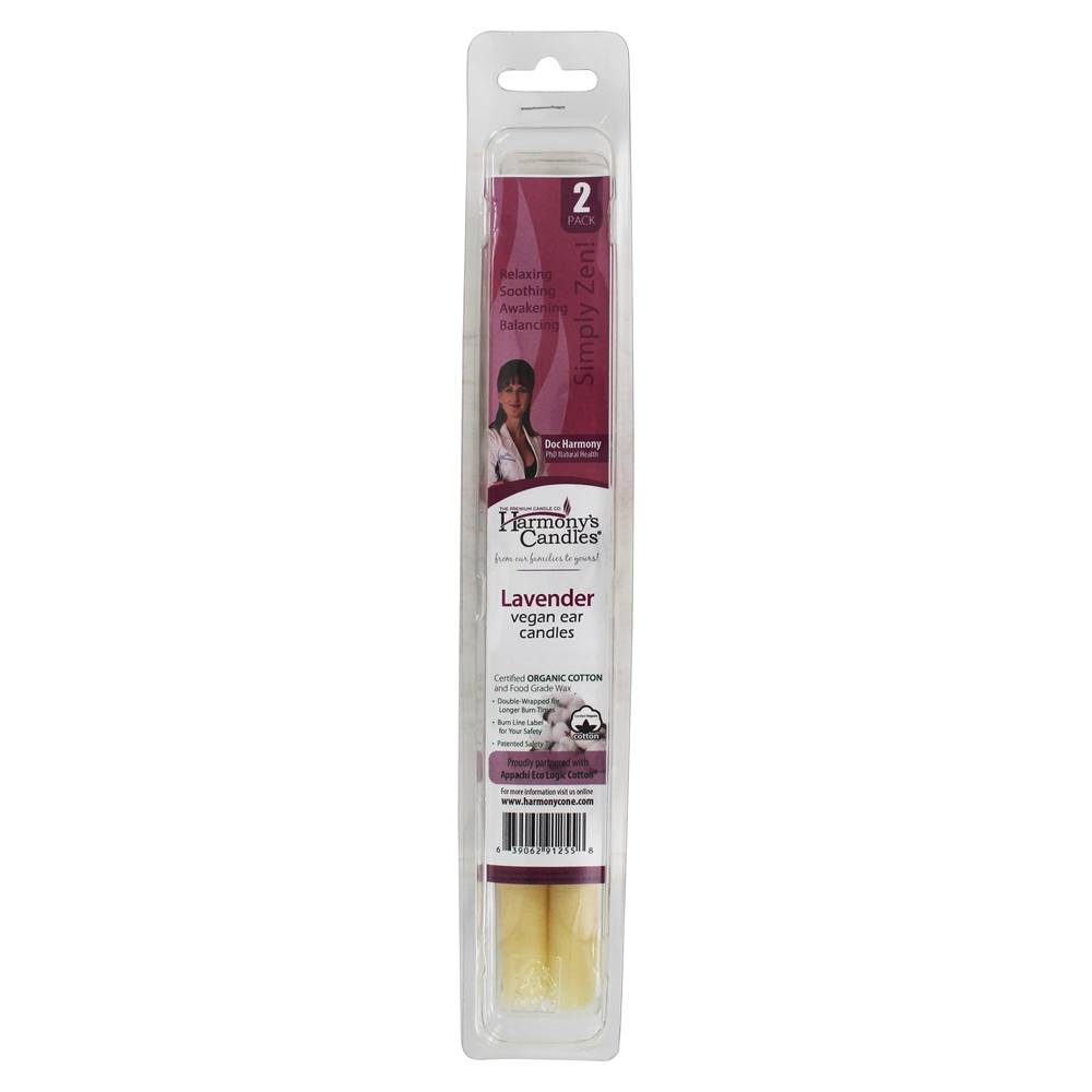 Vegan Ear Candles Lavender - Pacote 2 Harmony's Ear Candles - Imagem 2