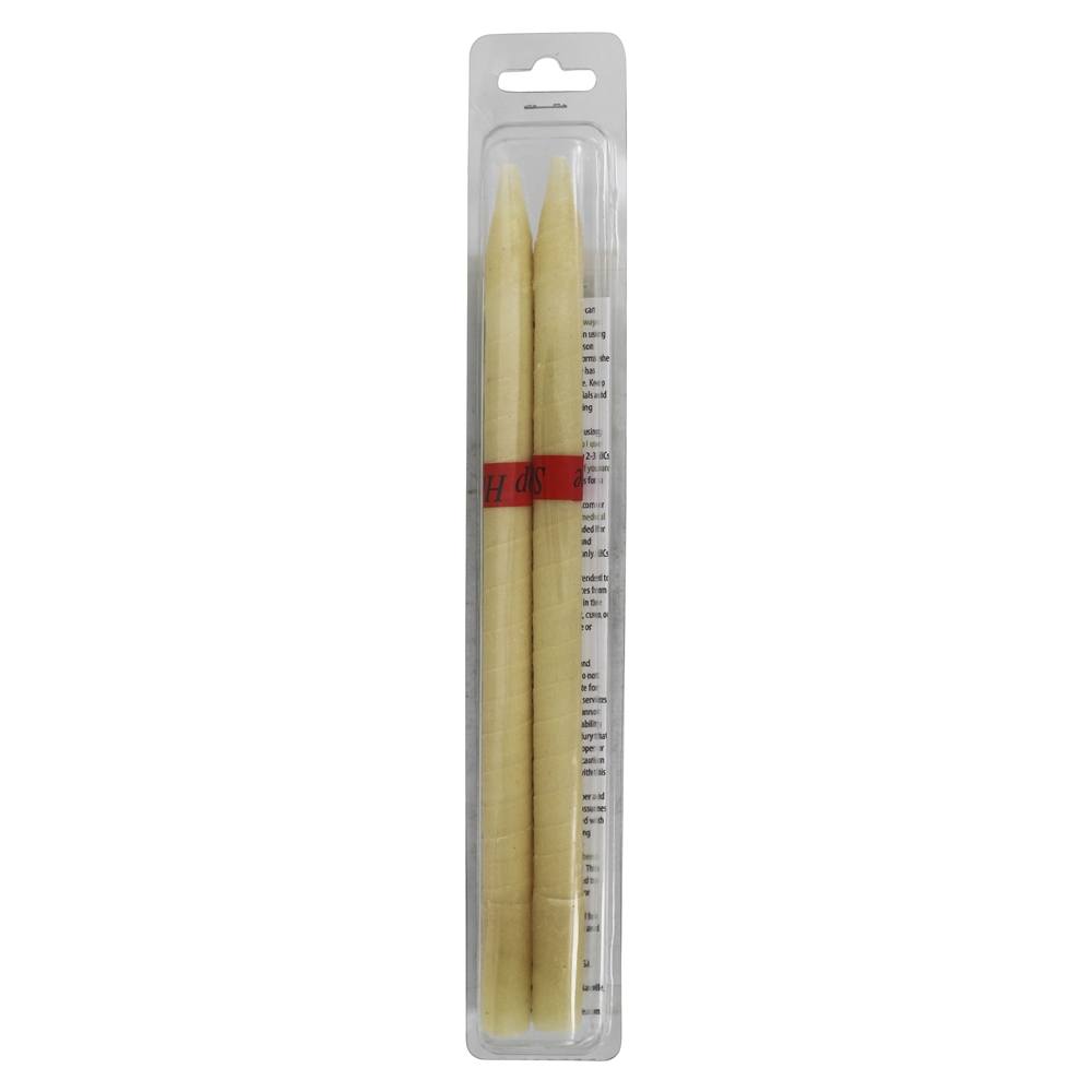 Vegan Ear Candles Eucalipto Peppermint e Lavanda - Pacote 2 Harmony's Ear Candles