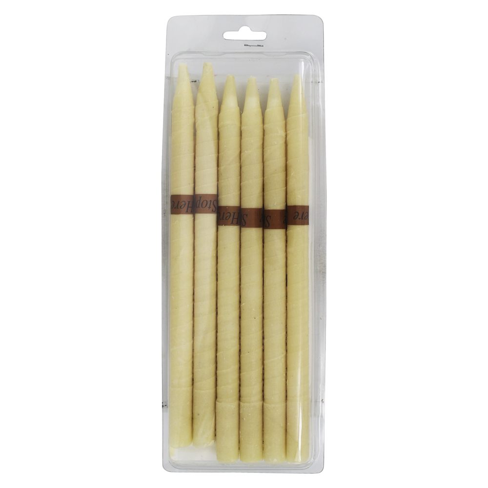 Velas de cera de abelha - Pacote 6 Harmony's Ear Candles