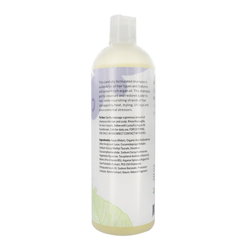 Shampoo de Óleo de Argan - 16 fl. oz. LuckyTru - Imagem 2