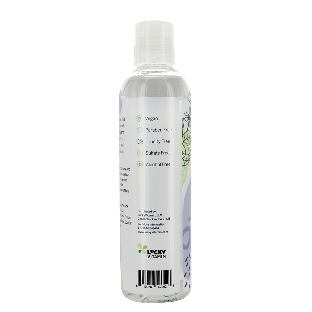 Tonalizador facial de hamamélis com Aloe Vera e Rosewater - 8 fl. oz. LuckyTru - Imagem 3