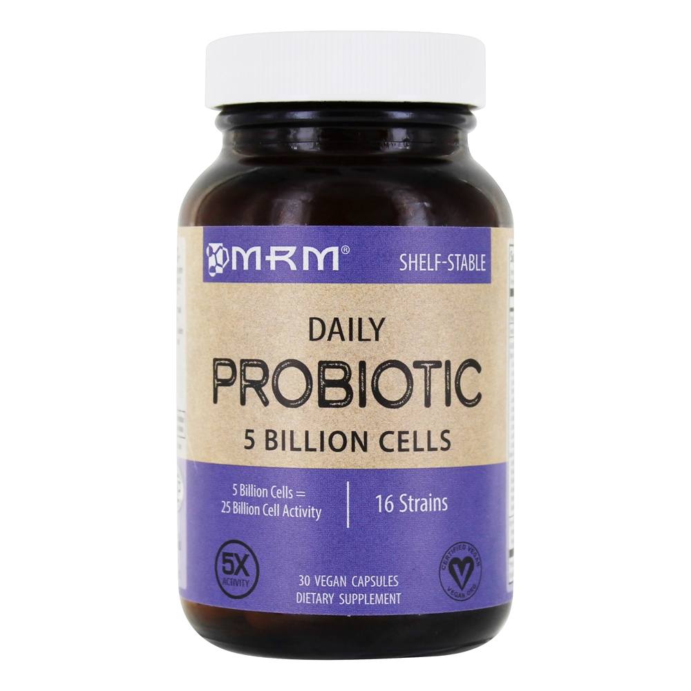 Probiótico Diário 5 Bilhão de Células - Cápsulas Vegan 30 MRM
