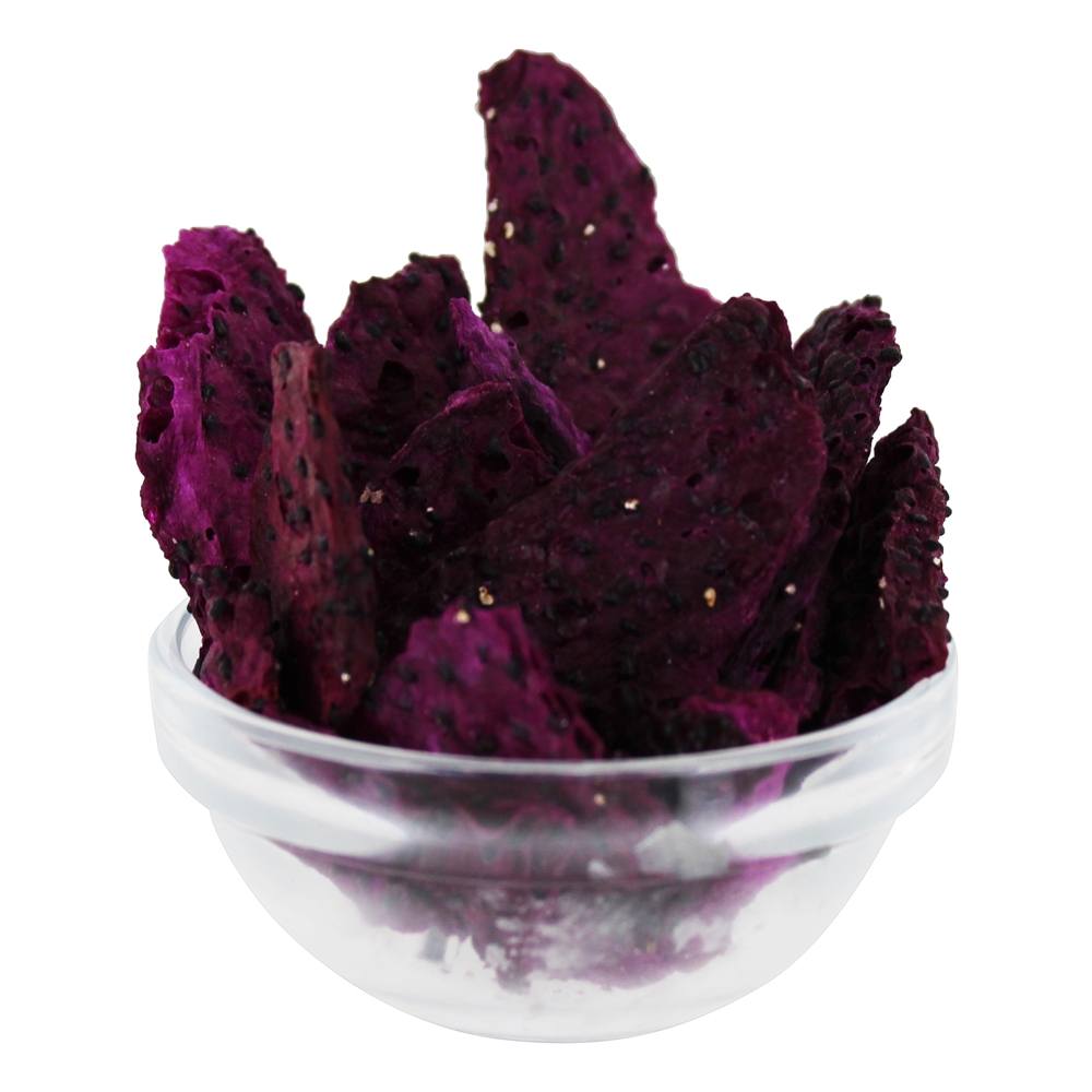 Super Snack Superfood Red Dragon Fruta Chips - 1.76 oz. Suncore Foods - Imagem 3