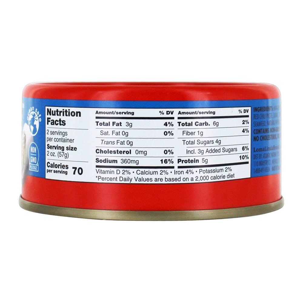 Spicy Tuno Sriracha - 5 oz. Loma Linda - Imagem 3
