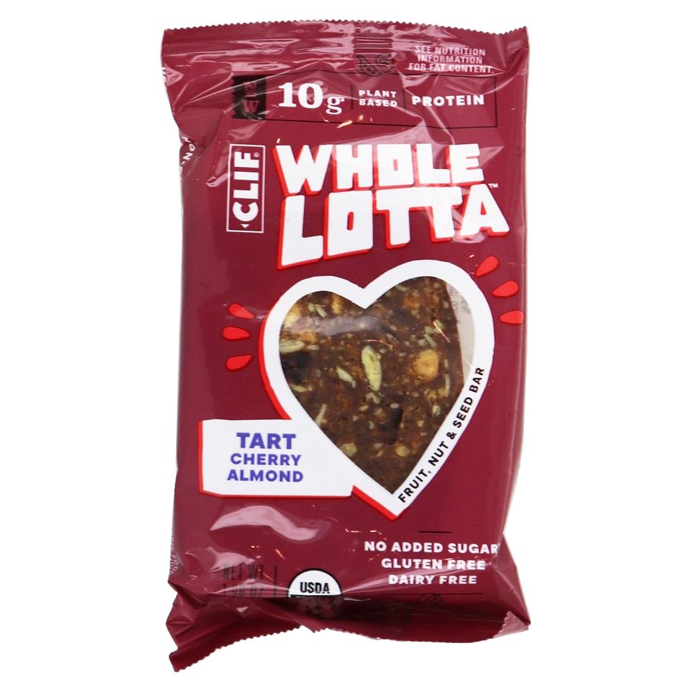 Whole Lotta Frutas Orgânicas, Nozes & Semente Bares Caixa Tart Cherry Amêndoa - 12 Barras Clif Bar - Imagem 3