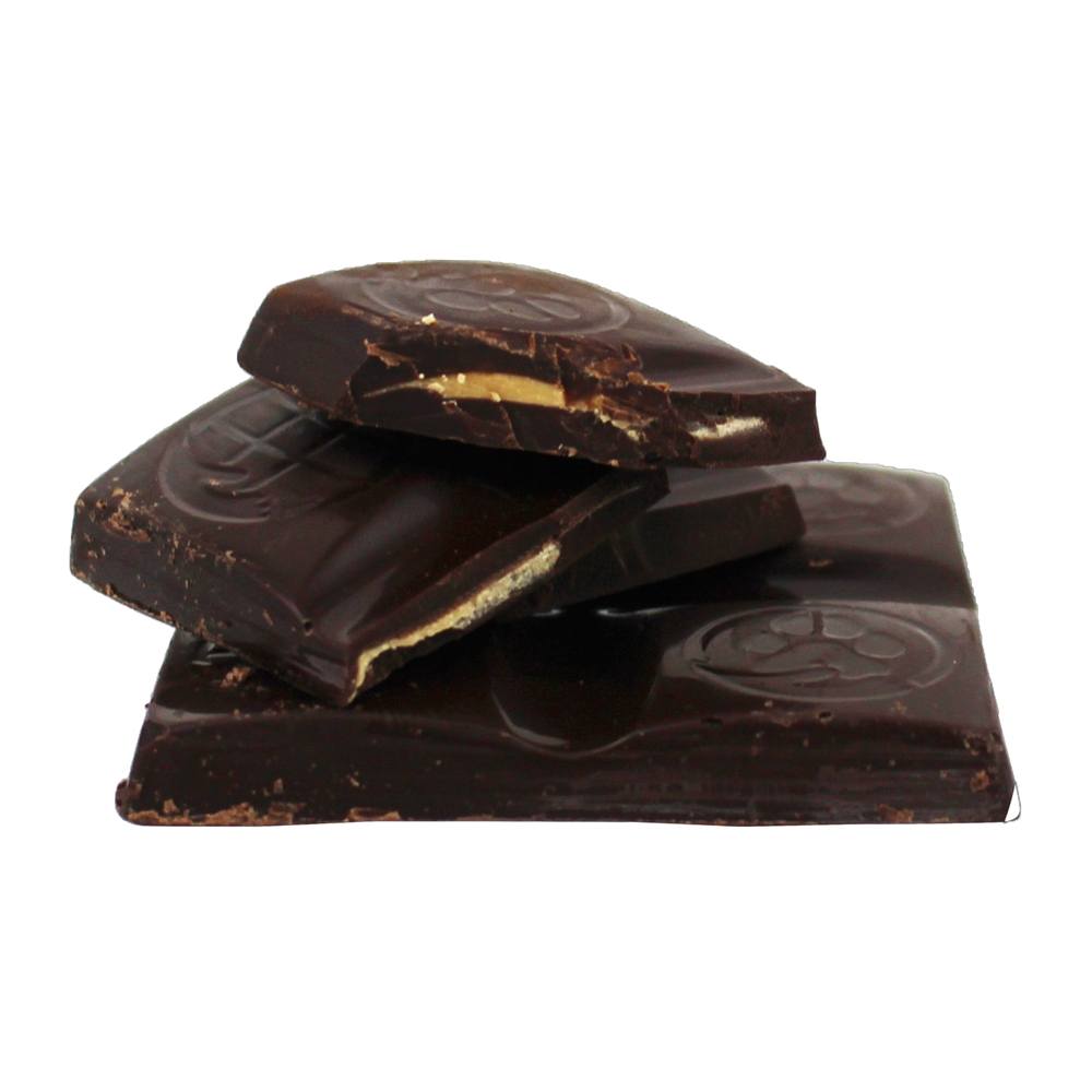 Chocolate Escuro ESC Duoz Bar 60 % Manteiga De Amendoim De Cacau + Caramelo - 1.6 oz. Endangered Species - Imagem 4