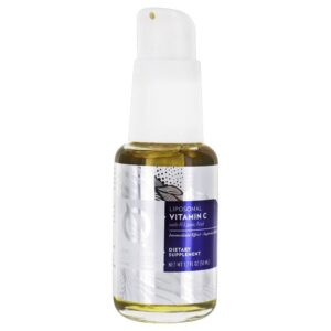 Vitamina C Lipossomal com Spray de Ácido R-Lipoico - 1.7 fl. oz. Quicksilver Scientific