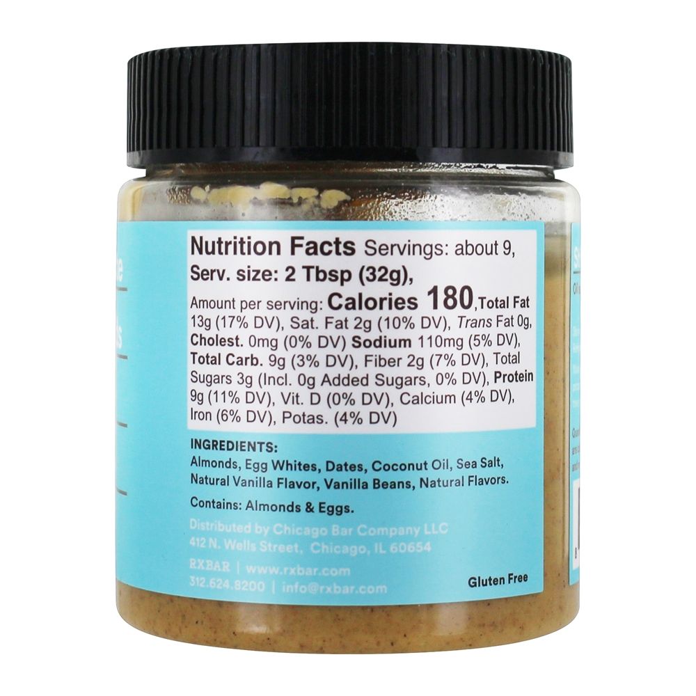 Amêndoa de Amêndoa e Proteína Espalhada de Baunilha - Pacote 2 RXBAR - Imagem 3