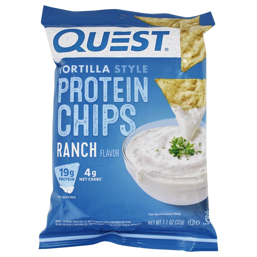 Tortilha estilo caixa de batatas fritas de proteína - 8 Malas Quest Nutrition - Imagem 2