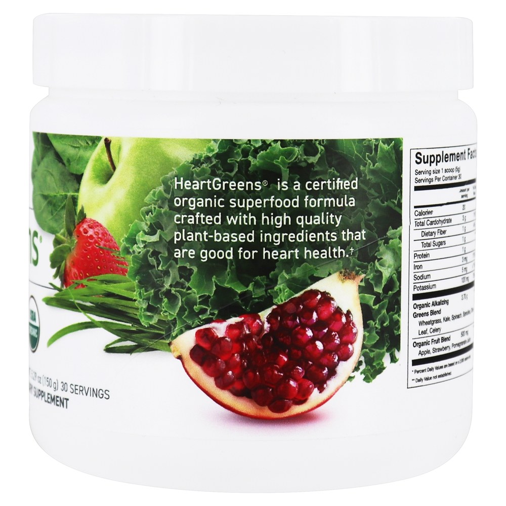 HeartGreens Organic Superfood Pó Verde Maçã - 5.29 oz. HumanN - Imagem 3