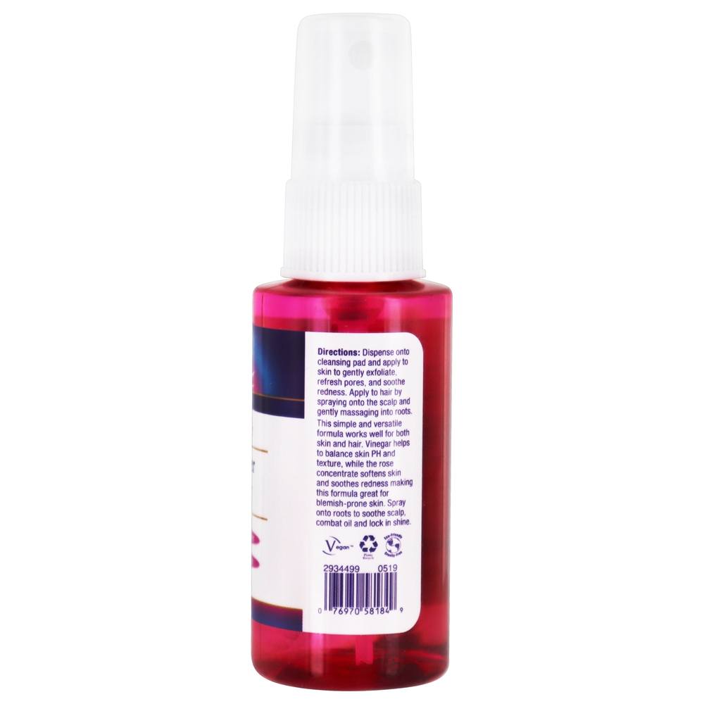 Vinagre de Rosewater Clarifying Skin & Toner para cabelo - 2 fl. oz. Heritage - Imagem 3