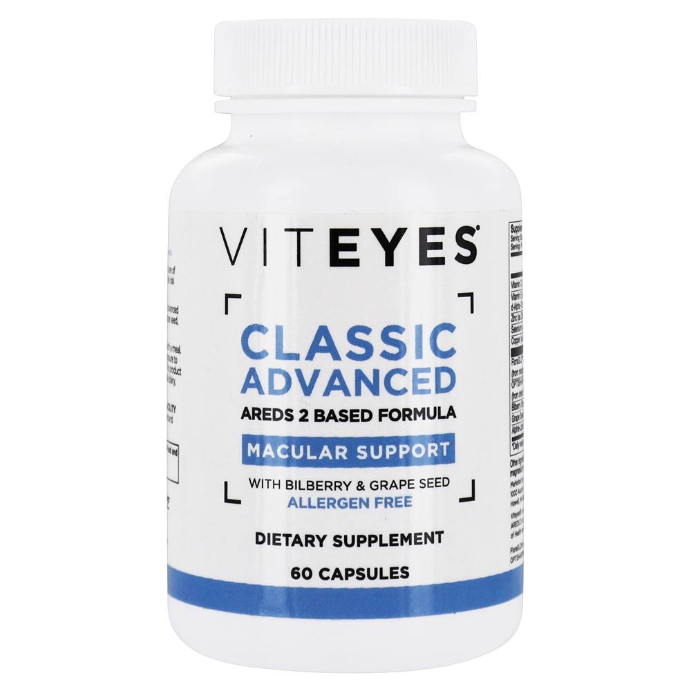 SUPORTE FUNDAMENTOS Clássicos Avançados 2 - Cápsulas 60 VitEyes