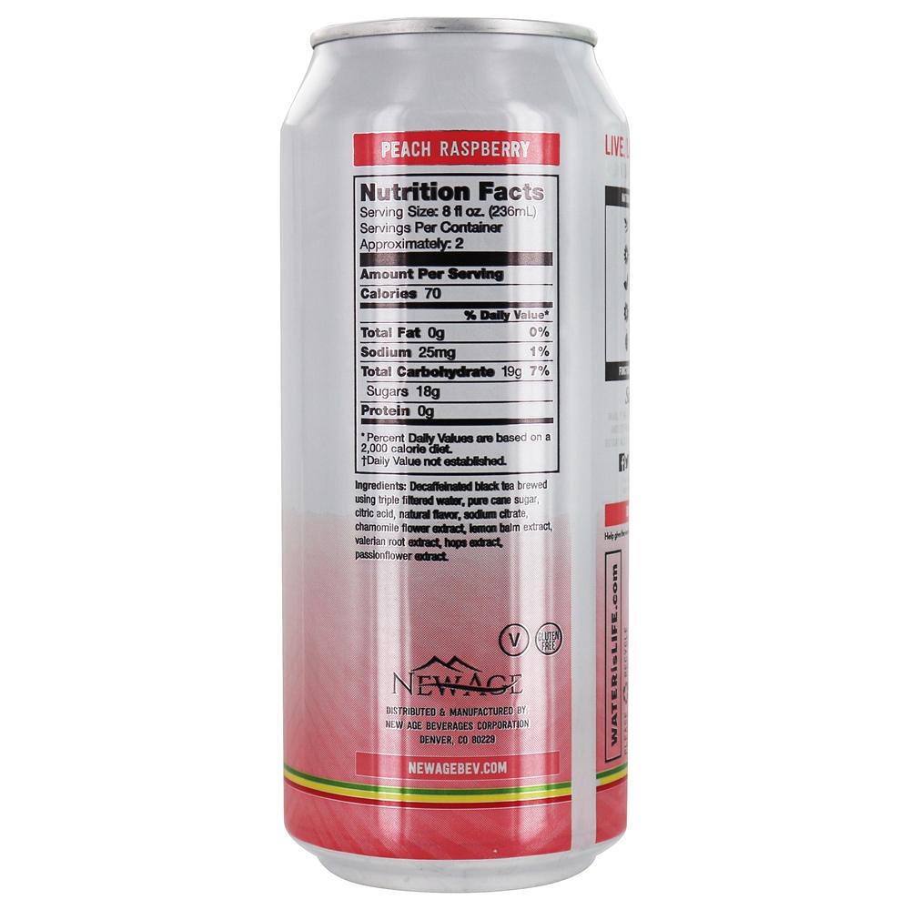Mellow Mood Relaxation Chá Framboesa De Pêssego - 15.5 fl. oz. Marley - Imagem 2