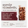 Comprar granola antiga barra de granola sal mar de chocolate + probióticos - 4 barras purely elizabeth preço no brasil barras de proteínas barras nutricionais suplemento importado loja 7 online promoção -