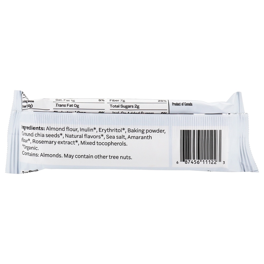 Bom para ir Keto Snack Bar Vanilla Almond - 1.41 oz. Made Good - Imagem 2