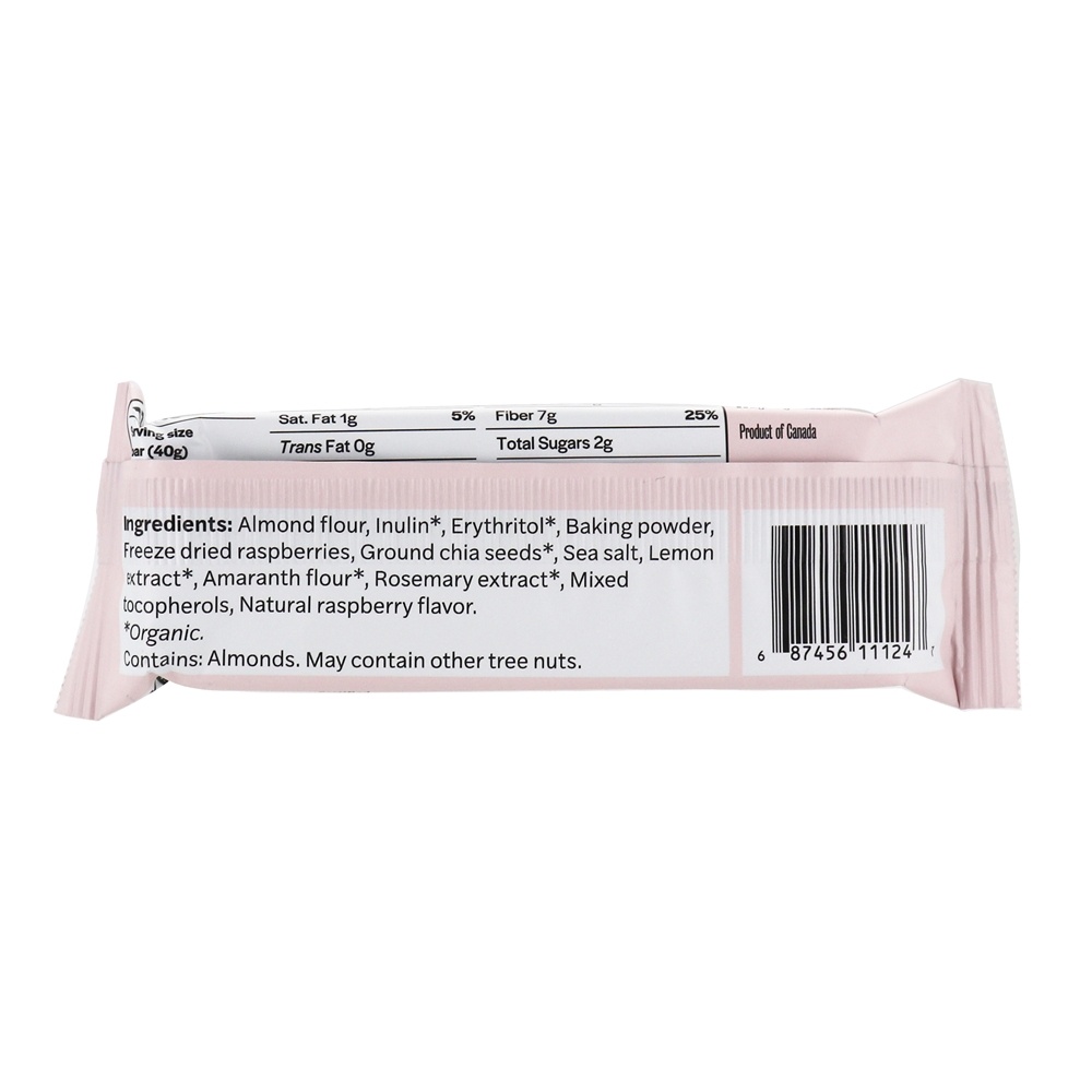 Bom para ir Keto Snack Bar Framboesa Limão - 1.41 oz. Made Good - Imagem 2