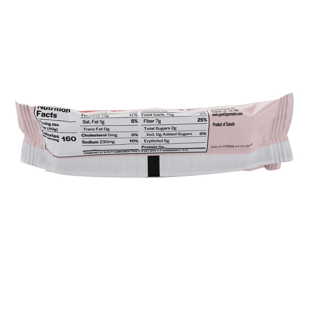 Bom para ir Keto Snack Bar Framboesa Limão - 1.41 oz. Made Good - Imagem 3