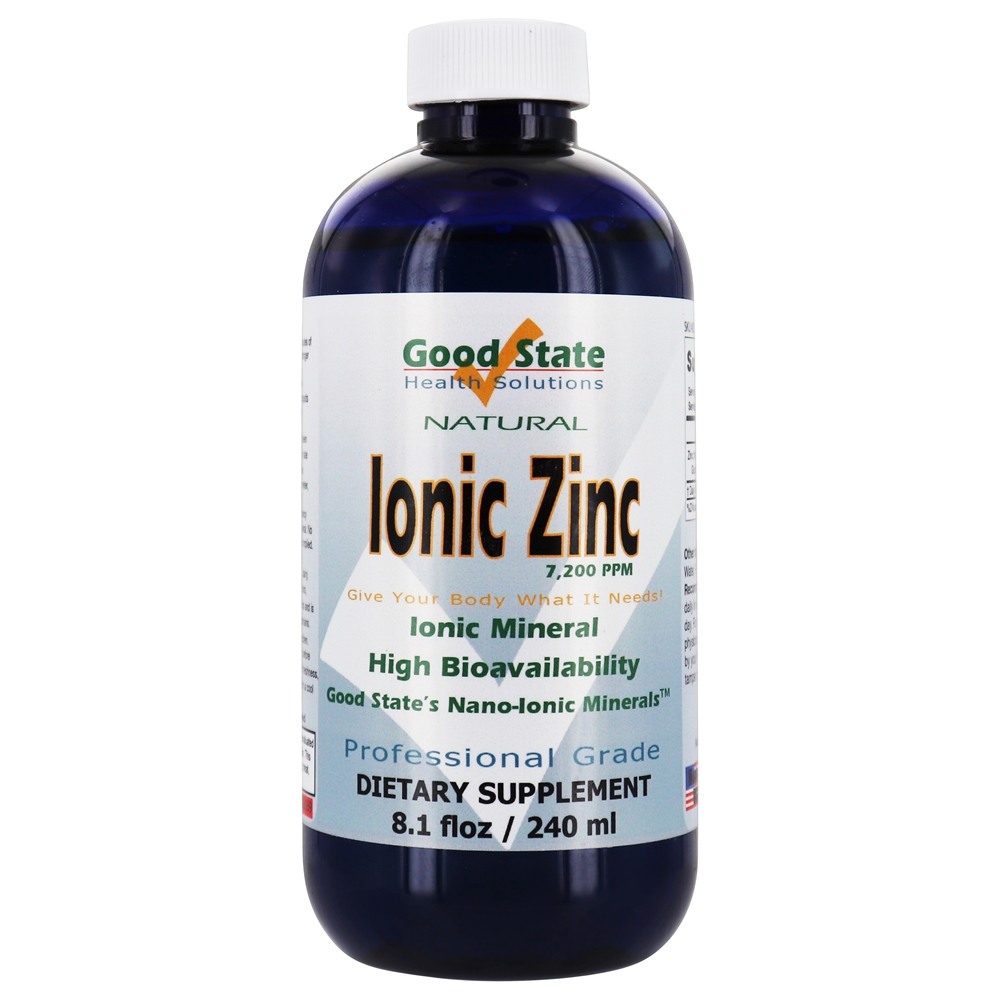 Zinco Iónico Líquido Natural 7200 Ppm - 8.1 fl. oz. Good State