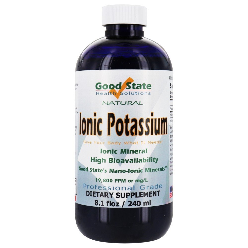 Potássio Iônico Líquido Natural 19800 Ppm - 8.1 fl. oz. Good State