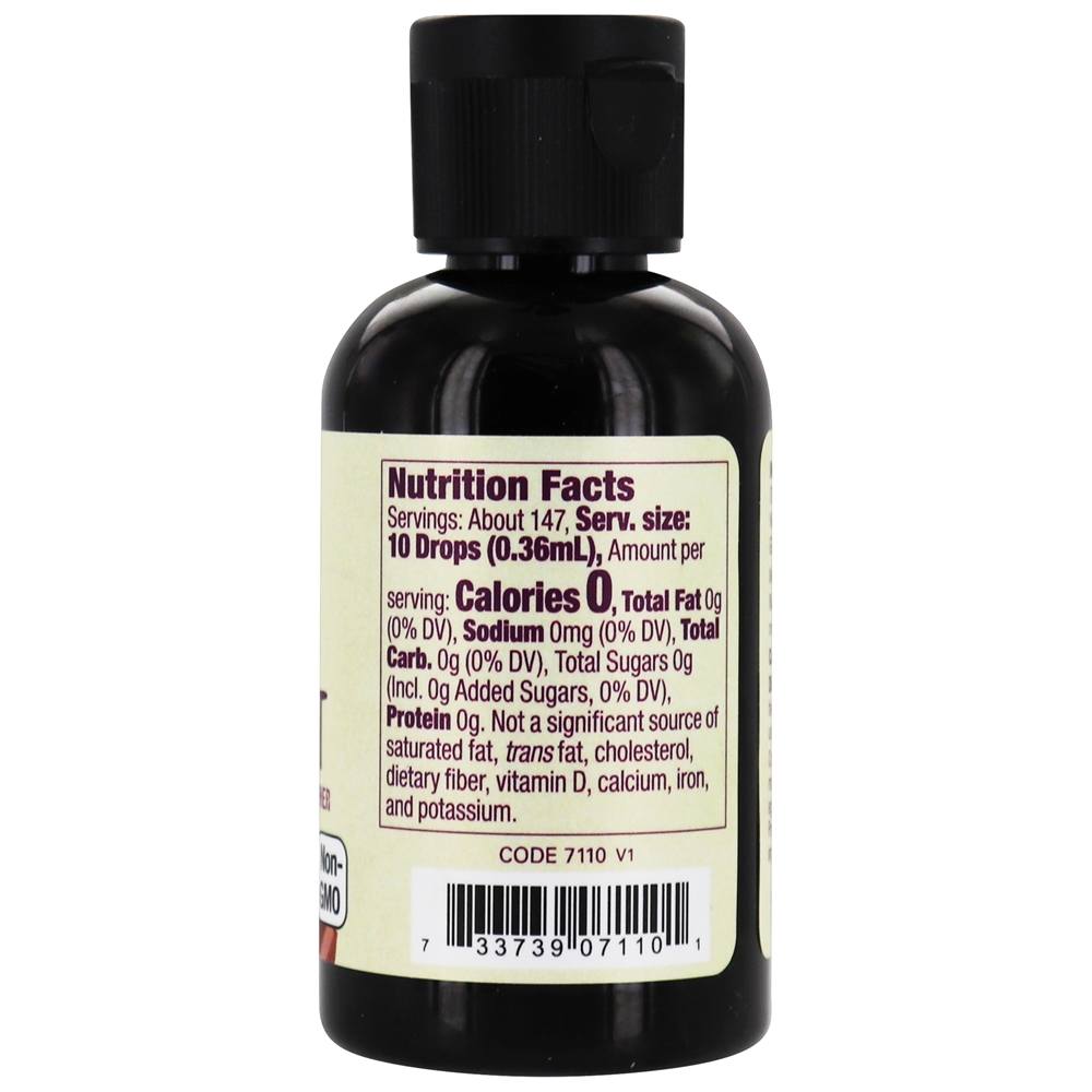 Adoçante Líquido com Fruta Zero Calorie Organic Chocolate - 1.8 fl. oz. NOW Foods - Imagem 2
