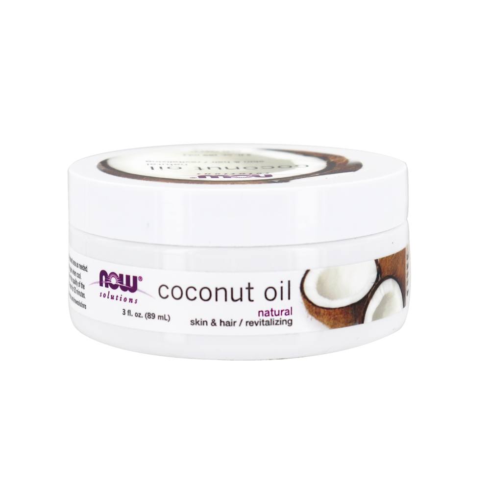 NOW Solutions Óleo de Coco Natural Travel Size - 3 fl. oz. NOW Foods