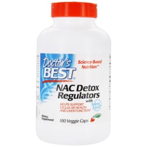 Reguladores NAC Detox - Cápsulas vegetarianas 180 Doctor's Best