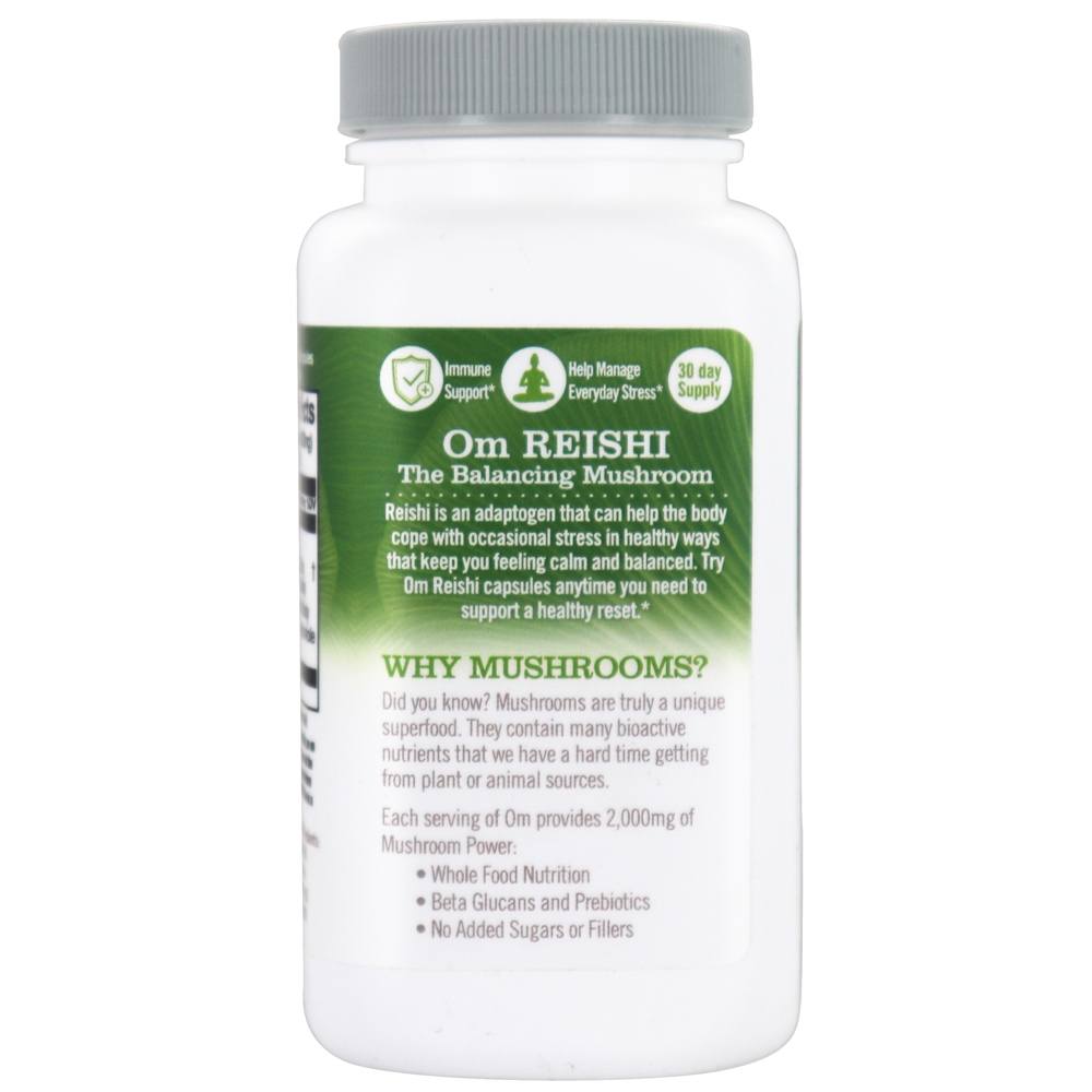 Reishi de Superalimento Diário de Cogumelos Reishi 2000 mg . - Cápsulas vegetarianas 90 Om - Imagem 3