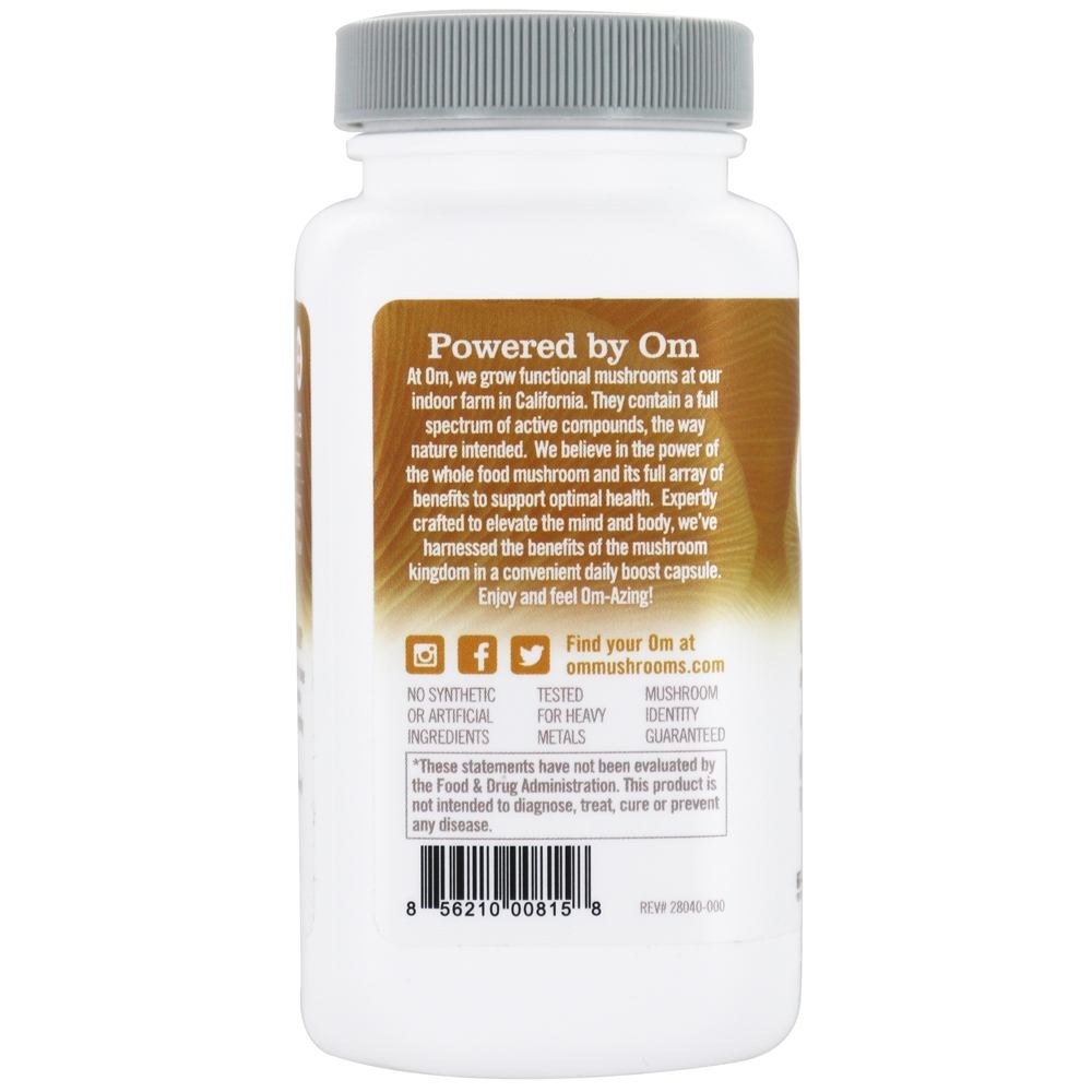 Aumento diário do superalimento de cogumelos com crina de juba 2000 mg . - Cápsulas vegetarianas 90 Om - Imagem 4