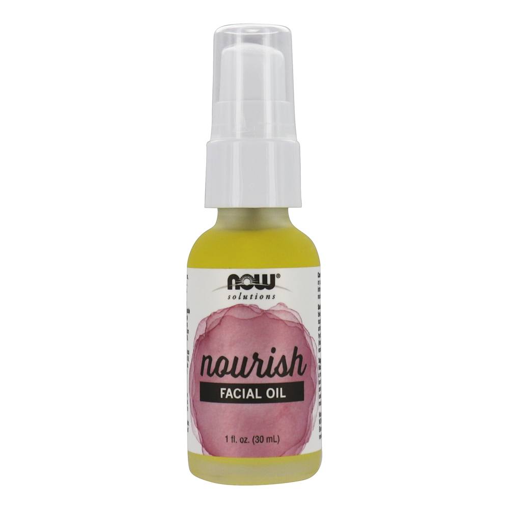 NOW Solutions Nourish Óleo Facial - 1 fl. oz. NOW Foods