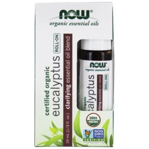 Comprar mistura de óleo essencial clarificante orgânico roll-on eucalyptus - 10 ml. Now foods preço no brasil aromaterapia incenso suplemento importado loja 223 online promoção -