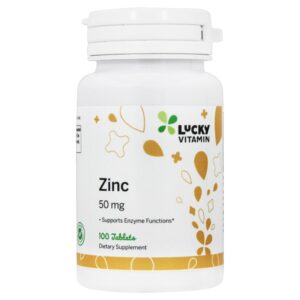 Comprar zinco 50 mg. - 100 tablet (s) luckyvitamin preço no brasil vitaminas e minerais zinco suplemento importado loja 245 online promoção -
