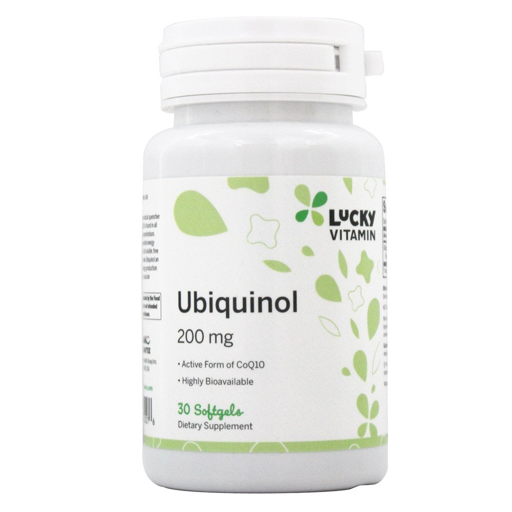 Ubiquinol 200 mg. - 30 Softgels LuckyVitamin