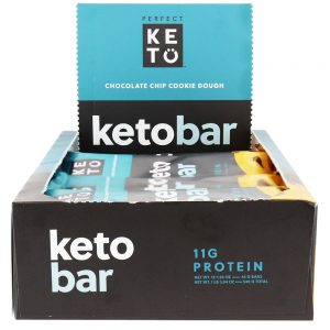 Comprar keto bars box massa de biscoito de chocolate - 12 barras perfect keto preço no brasil barras de baixo carboidrato dieta e perda de peso suplemento importado loja 225 online promoção -