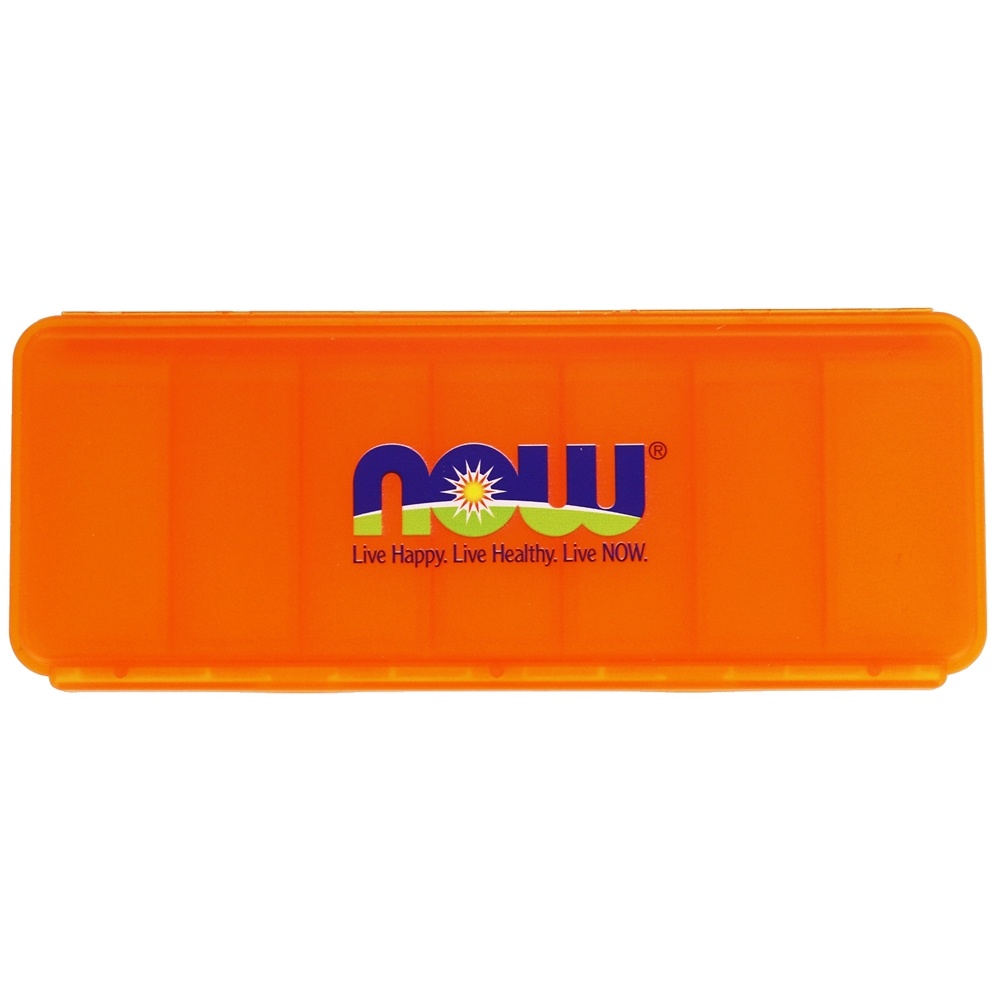 Estojo para comprimidos de 7 dia NOW Foods