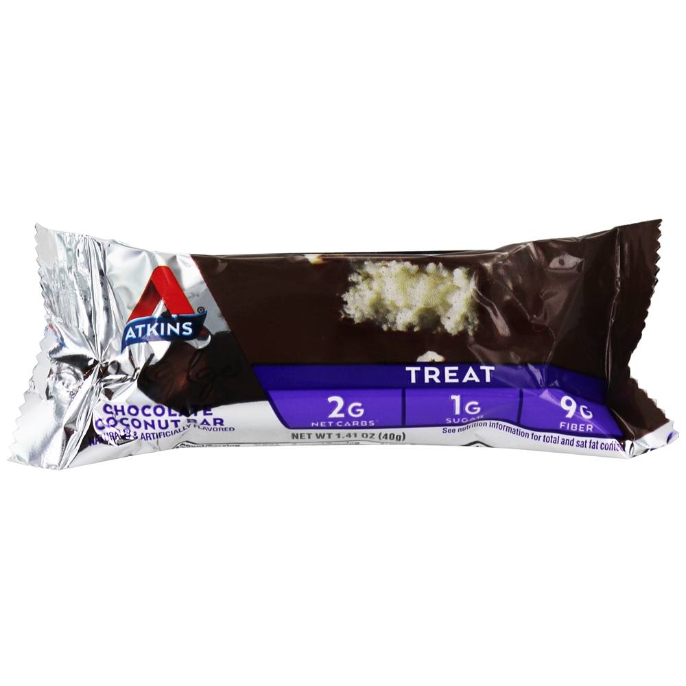 Endulge Tratar barras de chocolate Value Pack Chocolate Coco - 10 Barras Atkins - Imagem 3