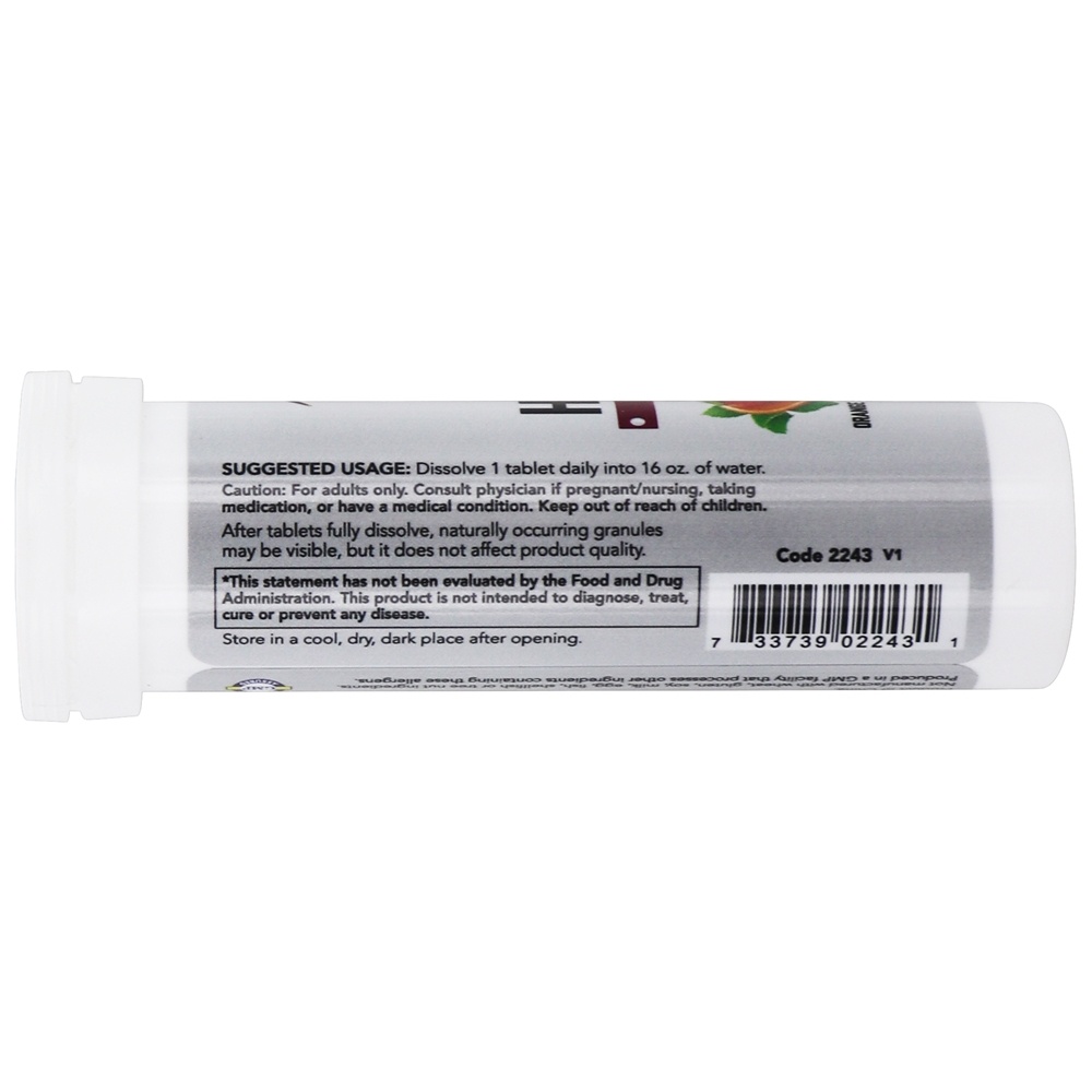 NOW Sports Efer-Hydrate Suplemento Eletrolítico Efervescente Laranja Morango - 10 Tablets NOW Foods - Imagem 3