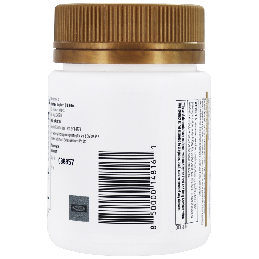 Ultiboost Memory + Focus Brain Health Support - 60 Tablets Swisse - Imagem 4