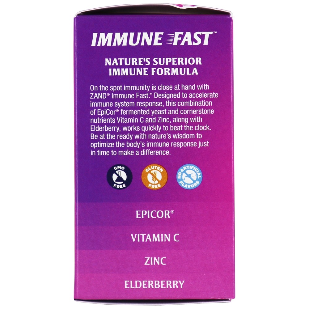 Naturals Imune Rápido Doce Sabugueiro - 30 comprimidos mastigáveis Zand - Imagem 4