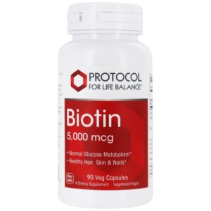 Comprar biotina 5000 mcg. - cápsulas protocol for life balance 90 protocol for life balance preço no brasil suplementos profissionais vital nutrients suplemento importado loja 187 online promoção -