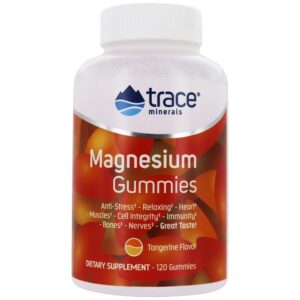 Comprar gomas de magnésio tangerina 84 mg. - 120 gummies trace minerals research preço no brasil magnésio vitaminas e minerais suplemento importado loja 35 online promoção -